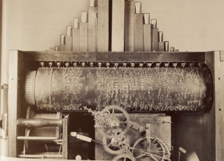 Flötenuhr von Carl Blessing, vor 1820